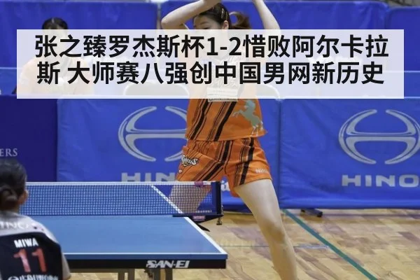 张之臻罗杰斯杯1-2惜败阿尔卡拉斯 大师赛八强创中国男网新历史